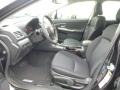 2015 Subaru Impreza Black Interior Front Seat Photo