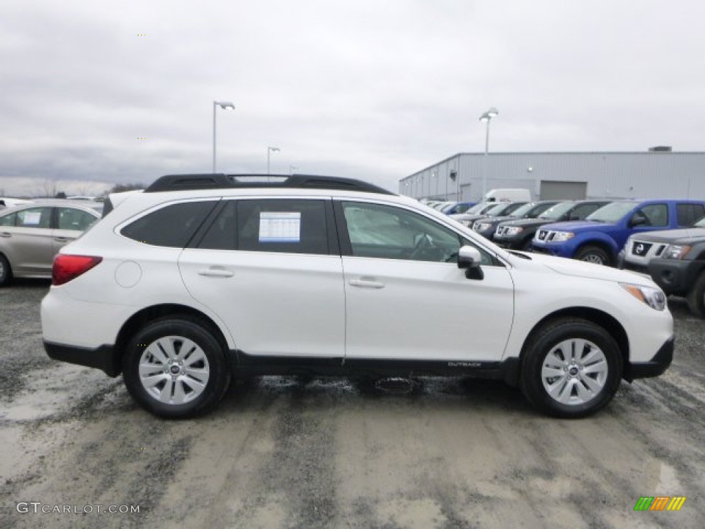 Crystal White Pearl 2015 Subaru Outback 2.5i Premium Exterior Photo #102414367