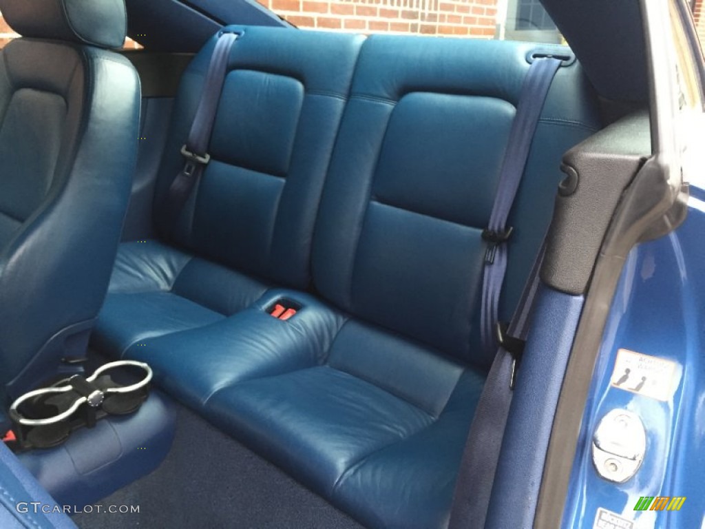 Denim Blue Interior 2000 Audi TT 1.8T Coupe Photo #102414787