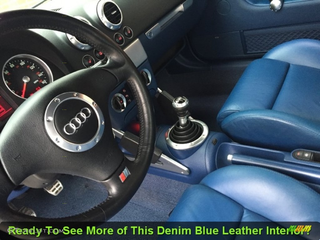 2000 TT 1.8T Coupe - Denim Blue / Denim Blue photo #52
