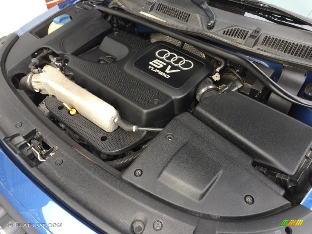 2000 Audi TT 1.8T Coupe 1.8 Liter Turbocharged DOHC 20-Valve 4 Cylinder Engine Photo #102416182