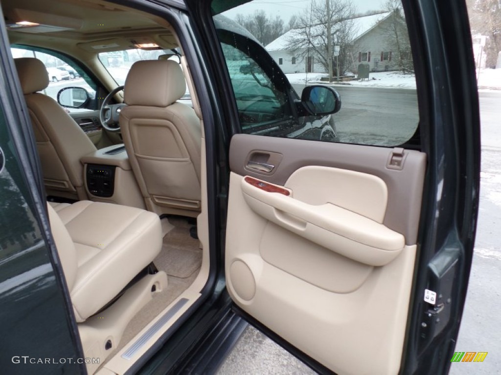 2013 Avalanche LTZ 4x4 Black Diamond Edition - Fairway Metallic / Dark Cashmere/Light Cashmere photo #61