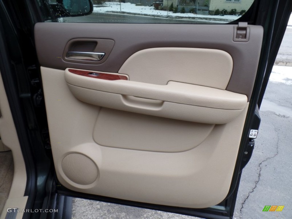 2013 Avalanche LTZ 4x4 Black Diamond Edition - Fairway Metallic / Dark Cashmere/Light Cashmere photo #62