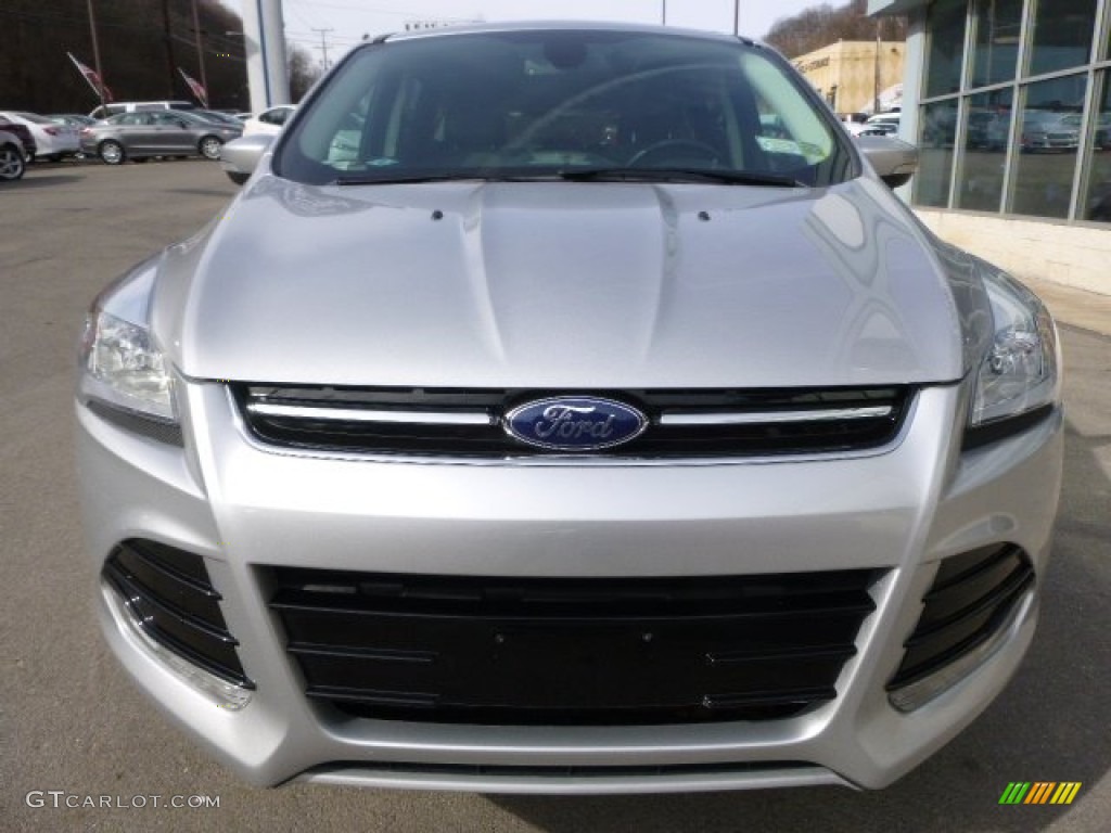 2013 Escape SEL 2.0L EcoBoost 4WD - Ingot Silver Metallic / Charcoal Black photo #4