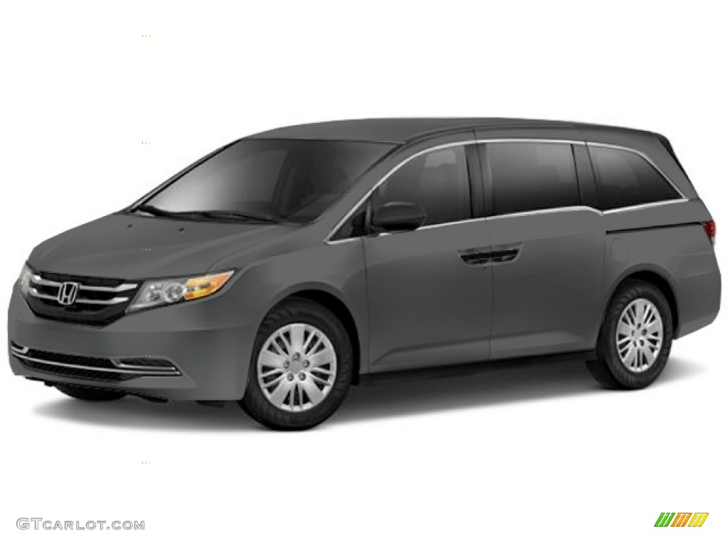 2015 Odyssey LX - Modern Steel Metallic / Gray photo #24