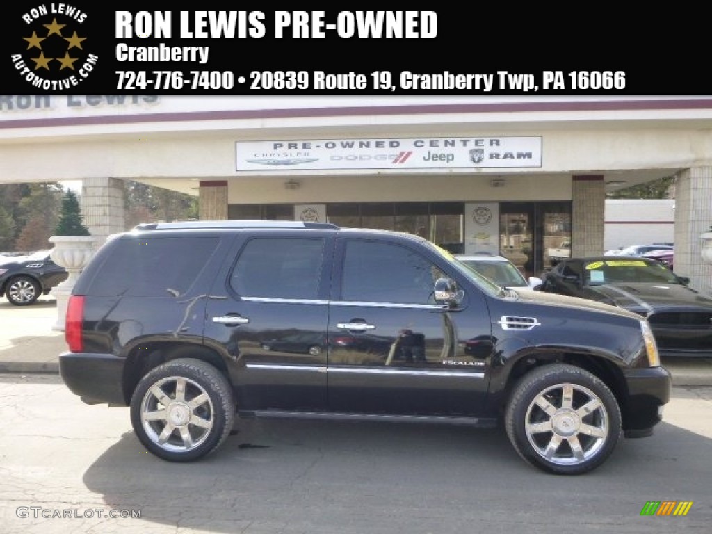 2011 Escalade Premium AWD - Black Ice Metallic / Ebony/Ebony photo #1