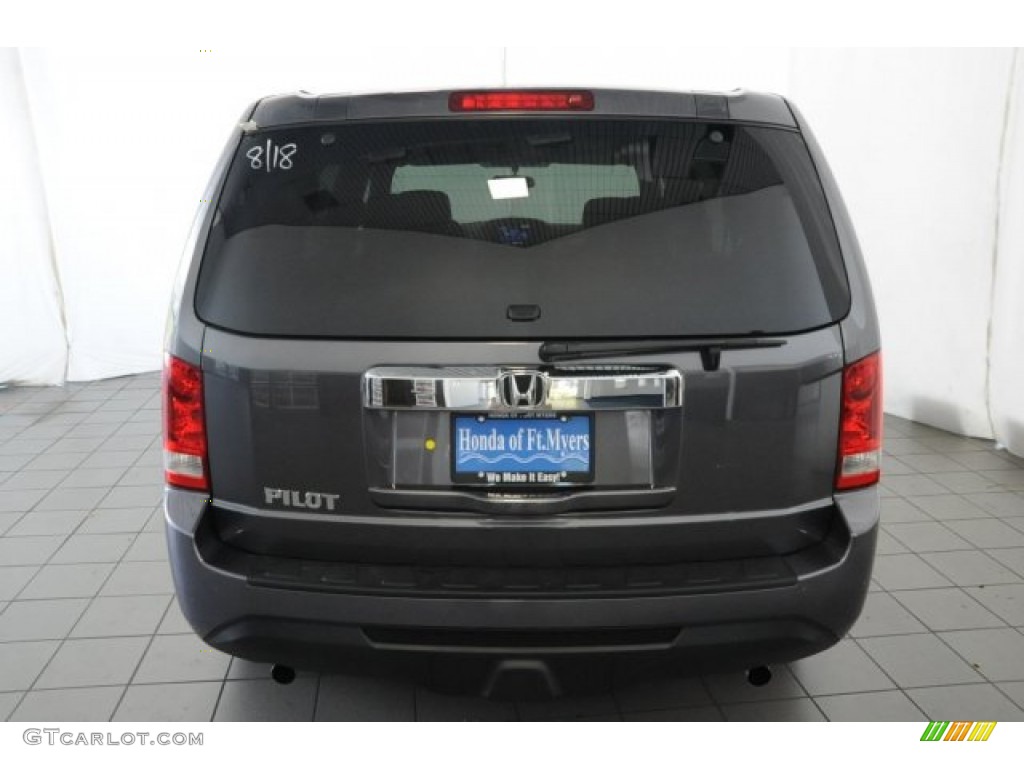 2015 Pilot LX - Modern Steel Metallic / Gray photo #6