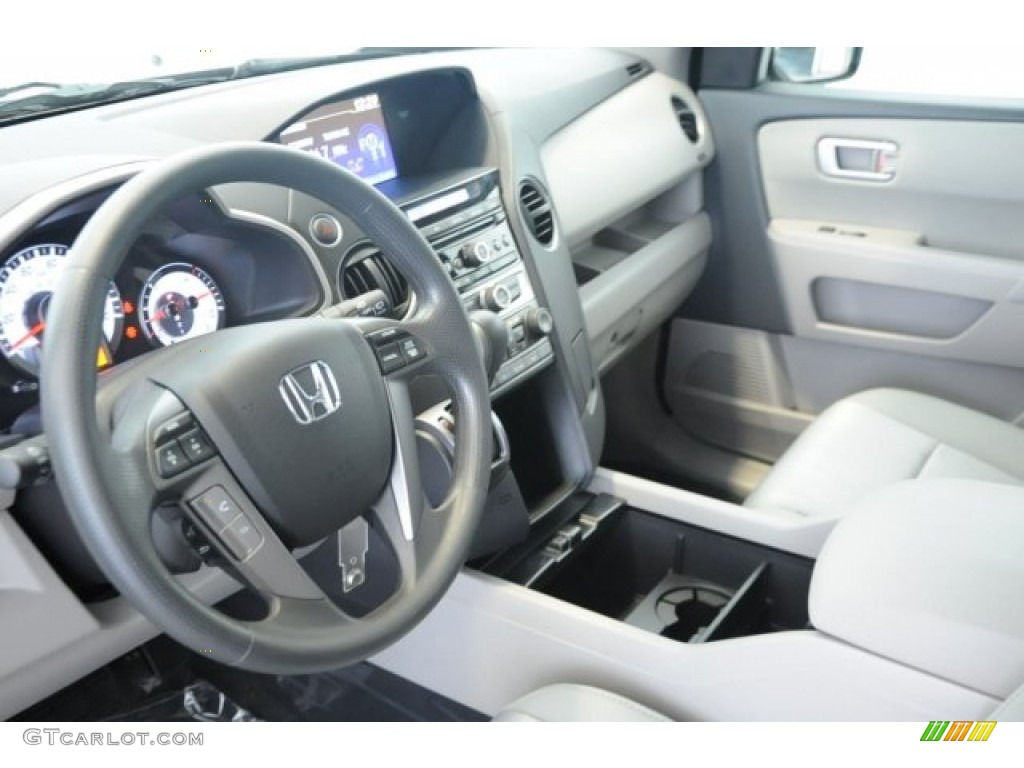 2015 Pilot LX - Modern Steel Metallic / Gray photo #9