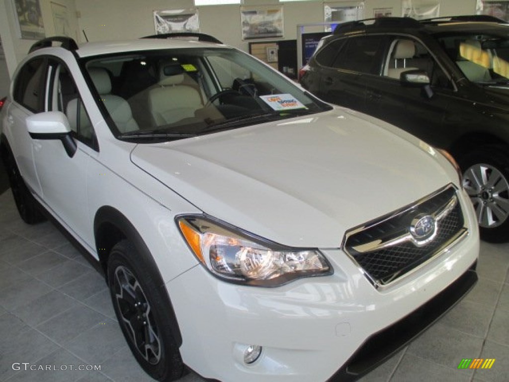 Crystal White Pearl 2015 Subaru XV Crosstrek 2.0i Premium Exterior Photo #102427649