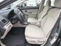2015 Subaru Impreza Ivory Interior Front Seat Photo