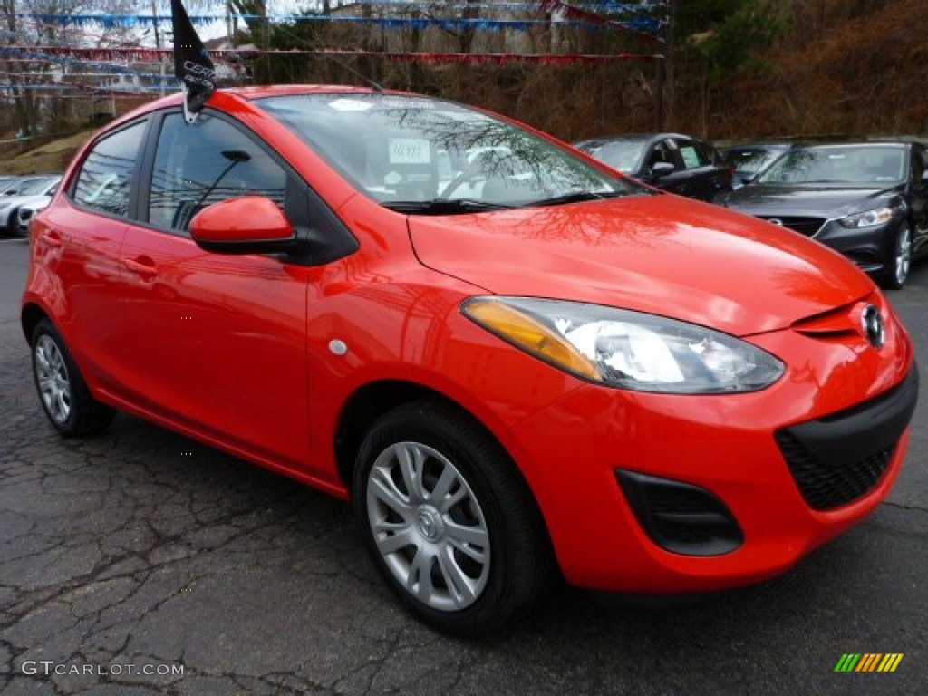 2012 MAZDA2 Sport - True Red / Black photo #3