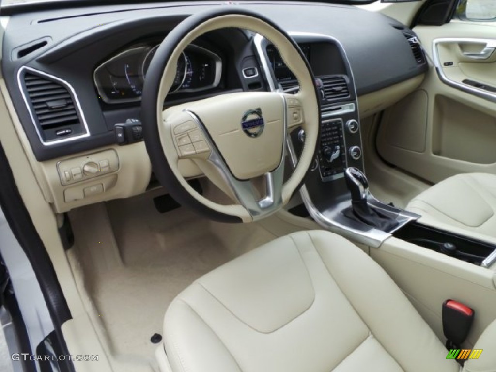 Soft Beige Interior 2015 Volvo XC60 T5 Drive-E Photo #102431284