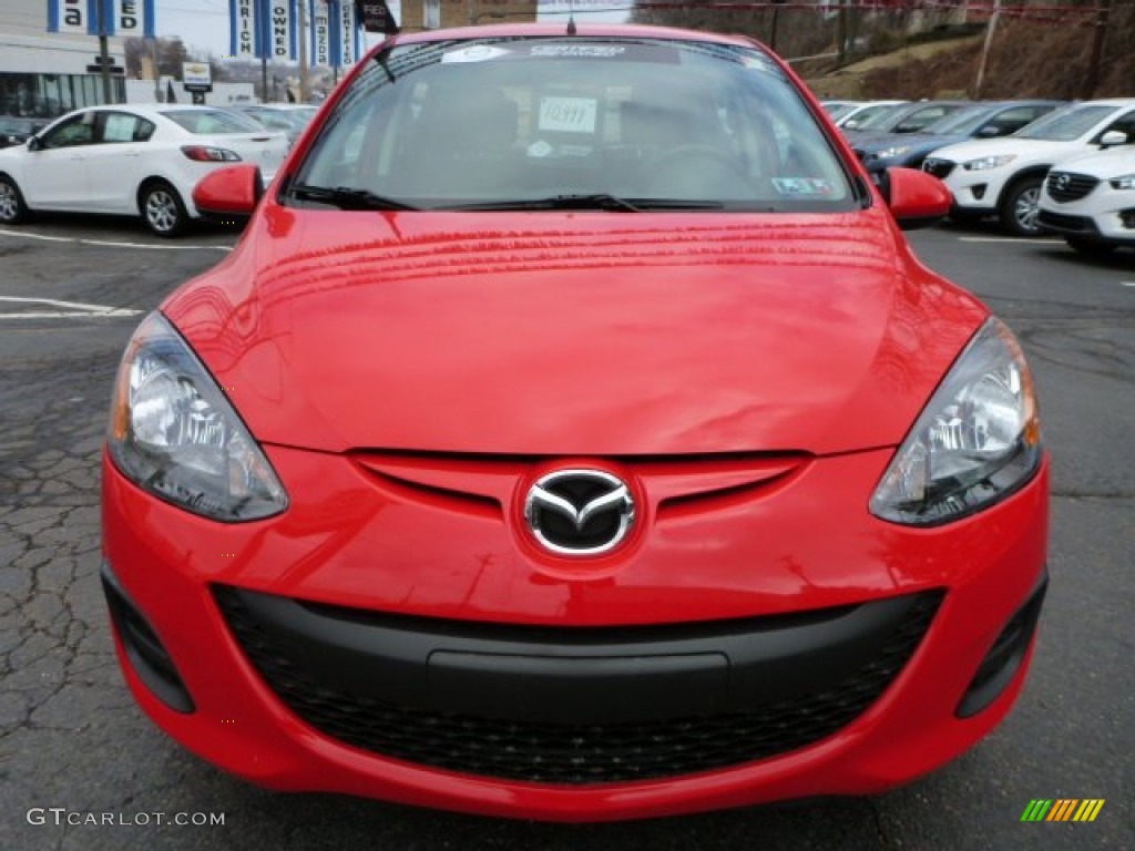 2012 MAZDA2 Sport - True Red / Black photo #19