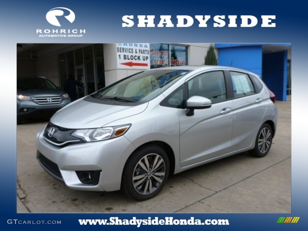 Alabaster Silver Metallic Honda Fit