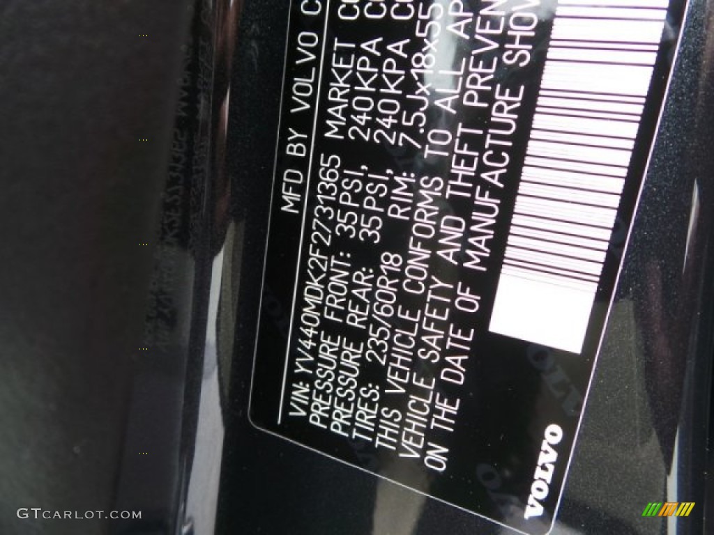2015 XC60 T5 Drive-E - Savile Grey Metallic / Soft Beige photo #31