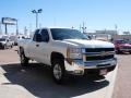 2010 Summit White Chevrolet Silverado 2500HD LT Extended Cab 4x4  photo #7