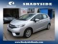 2015 Alabaster Silver Metallic Honda Fit LX  photo #1