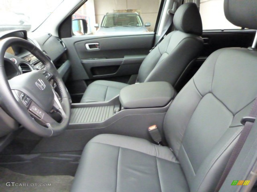 2015 Pilot Touring 4WD - Crystal Black Pearl / Black photo #4