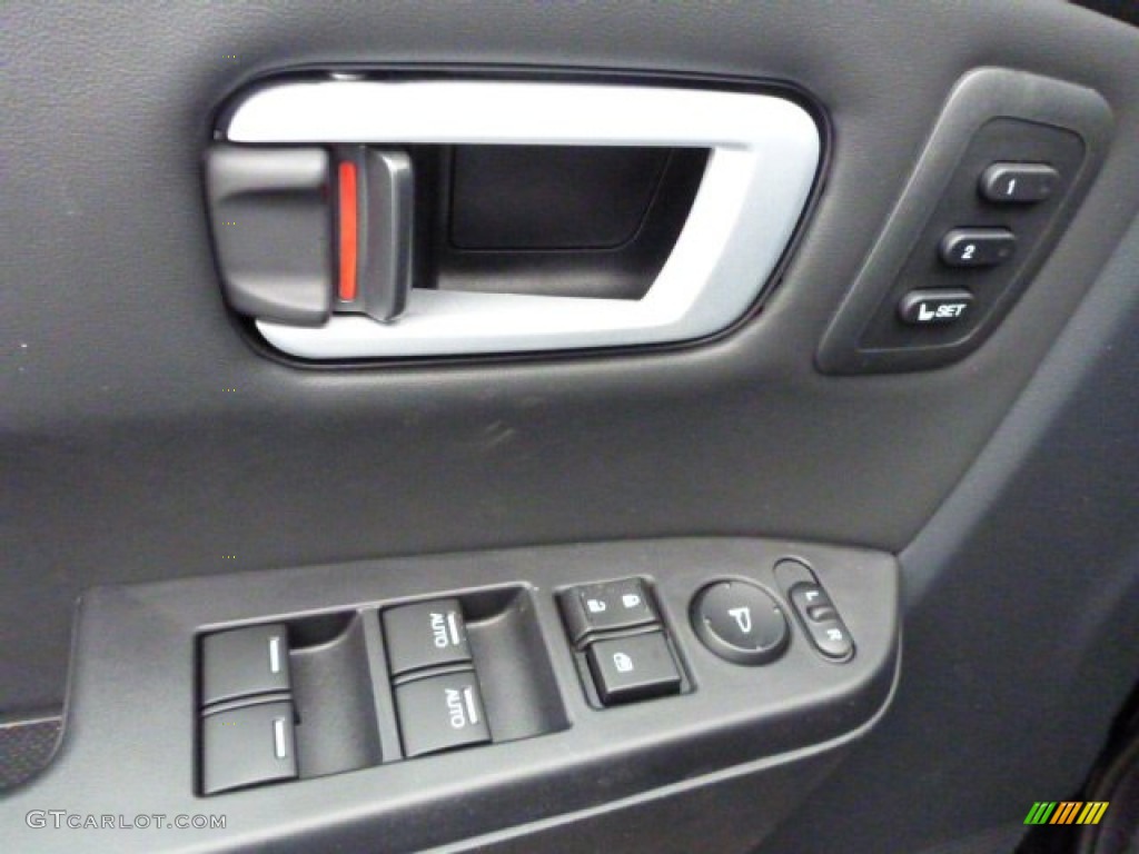 2015 Pilot Touring 4WD - Crystal Black Pearl / Black photo #20