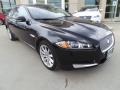 2013 Ultimate Black Metallic Jaguar XF I4 T  photo #5