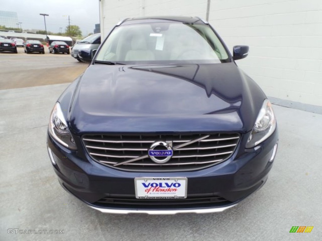 2015 XC60 T5 Drive-E - Caspian Blue Metallic / Soft Beige photo #2