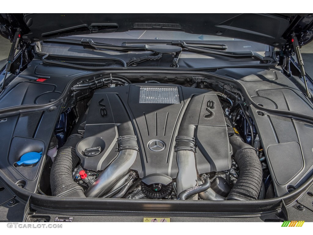 2015 Mercedes-Benz S 550 Sedan 4.6 Liter biturbo DI DOHC 32-Valve VVT V8 Engine Photo #102436880