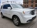 2015 White Diamond Pearl Honda Pilot Touring 4WD  photo #3