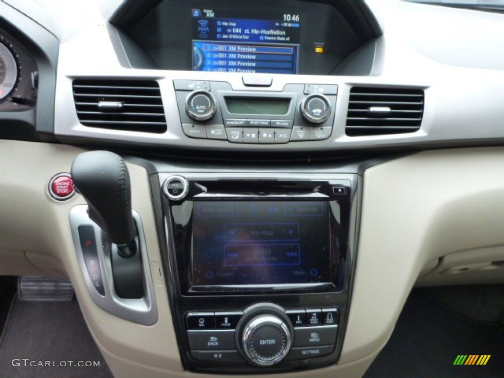 2015 Odyssey Touring Elite - White Diamond Pearl / Beige photo #24