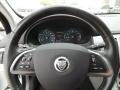 2013 Jaguar XF Dove/Warm Charcoal Interior Steering Wheel Photo