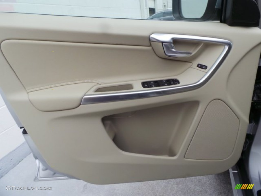 2015 Volvo XC60 T6 AWD Soft Beige Door Panel Photo #102438131