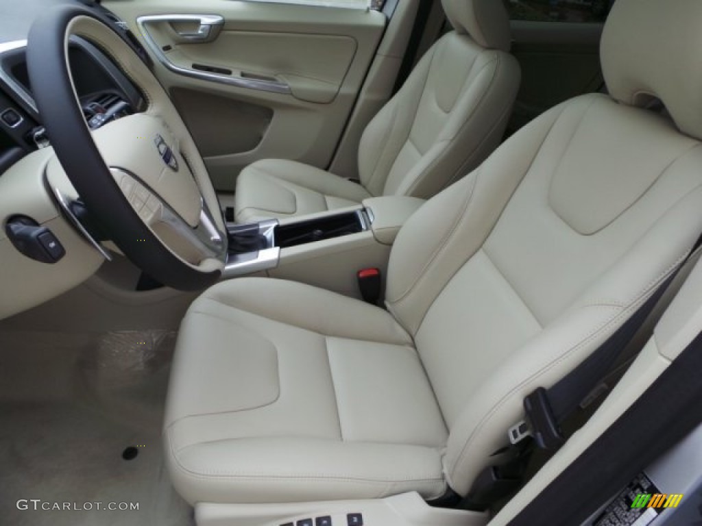 Soft Beige Interior 2015 Volvo XC60 T6 AWD Photo #102438146