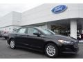 2015 Tuxedo Black Metallic Ford Fusion S  photo #1