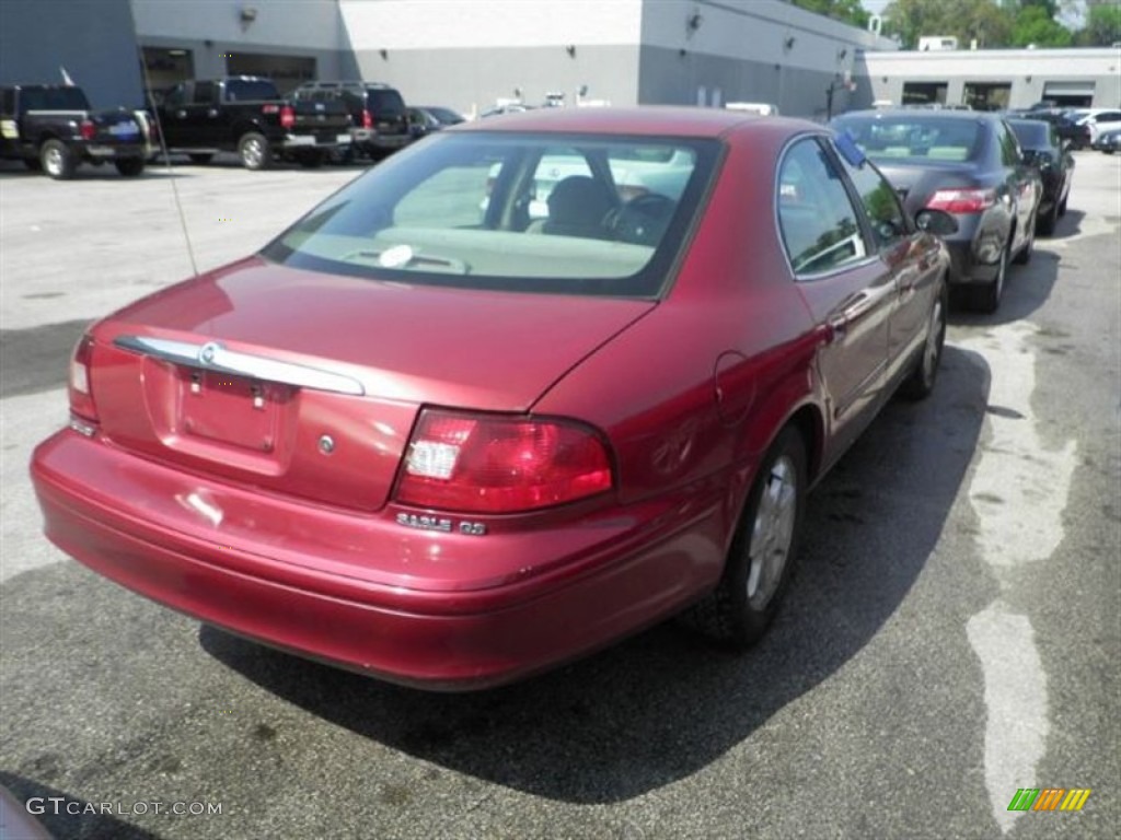 2002 Sable GS Sedan - Matador Red Metallic / Medium Parchment photo #3