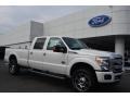 2015 White Platinum Ford F350 Super Duty Platinum Crew Cab 4x4  photo #1