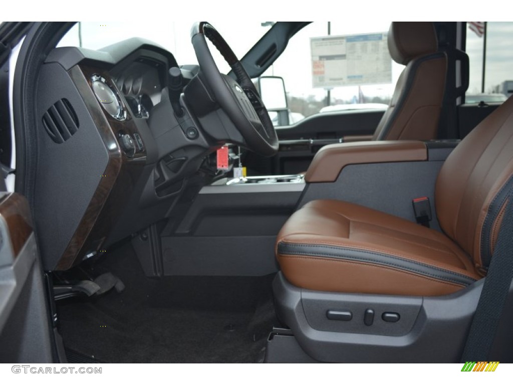 2015 Ford F350 Super Duty Platinum Crew Cab 4x4 Interior Color Photos