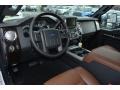 White Platinum - F350 Super Duty Platinum Crew Cab 4x4 Photo No. 9