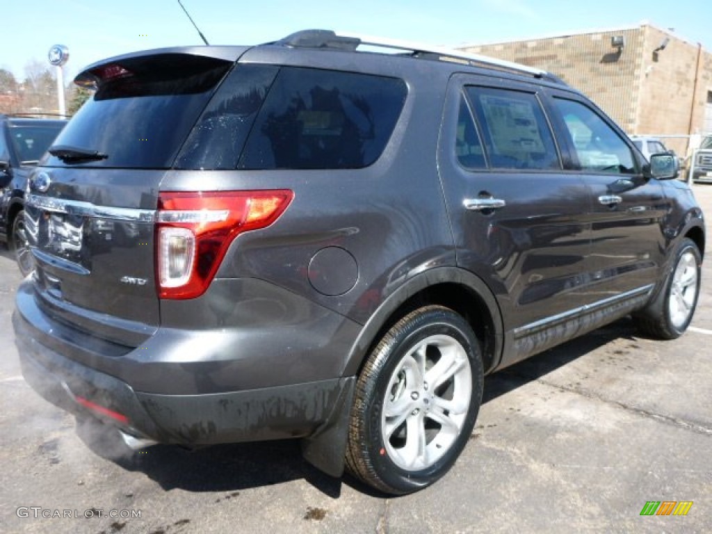 2015 Explorer Limited 4WD - Magnetic / Charcoal Black photo #2