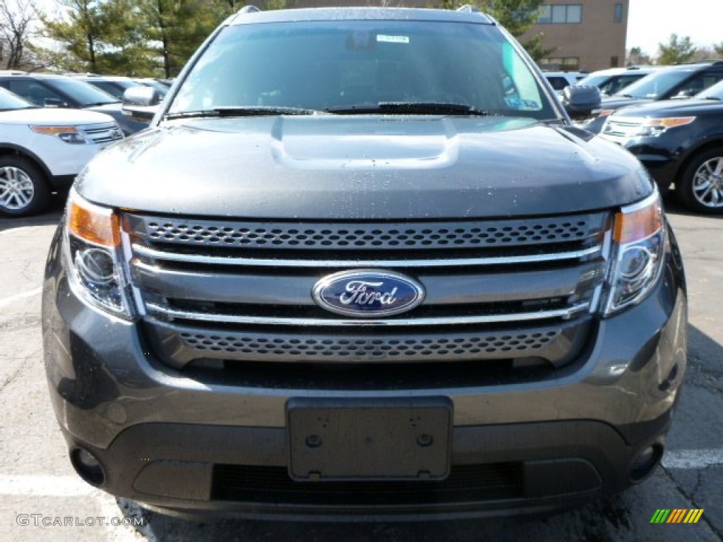 2015 Explorer Limited 4WD - Magnetic / Charcoal Black photo #5