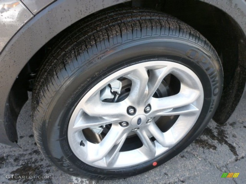 2015 Explorer Limited 4WD - Magnetic / Charcoal Black photo #6