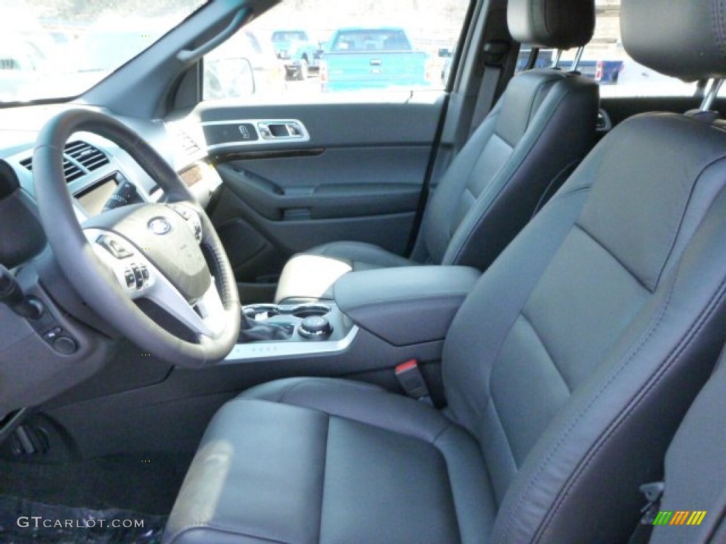 2015 Explorer Limited 4WD - Magnetic / Charcoal Black photo #7