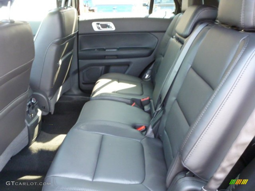 2015 Explorer Limited 4WD - Magnetic / Charcoal Black photo #8