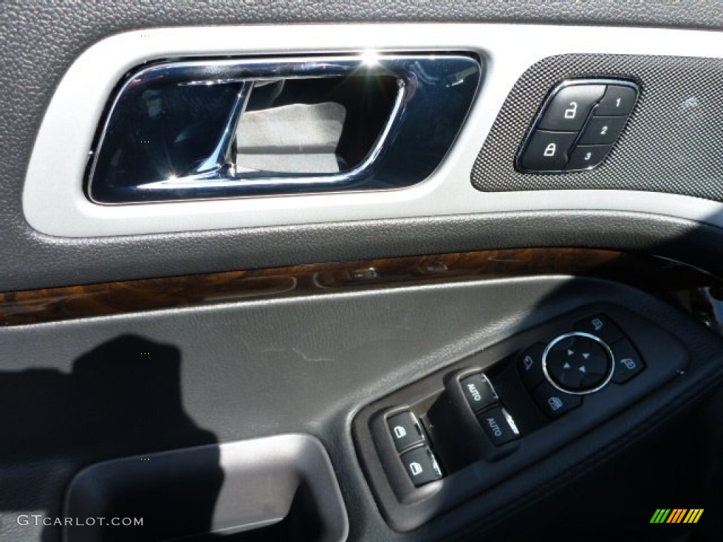 2015 Explorer Limited 4WD - Magnetic / Charcoal Black photo #10