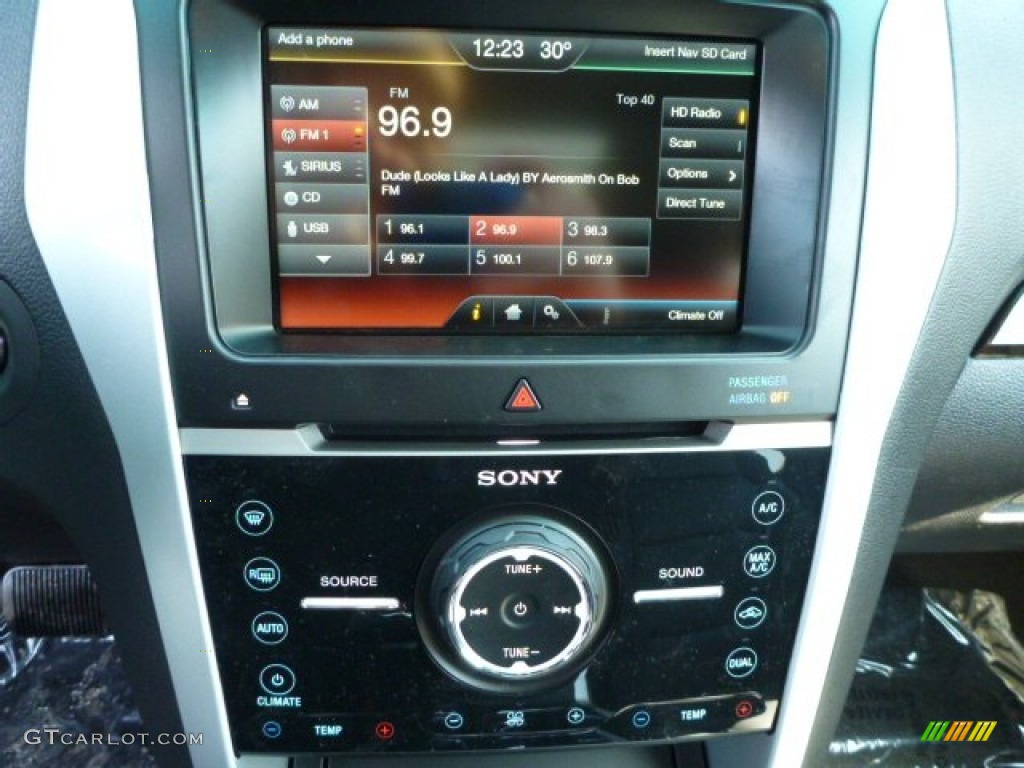 2015 Explorer Limited 4WD - Magnetic / Charcoal Black photo #15