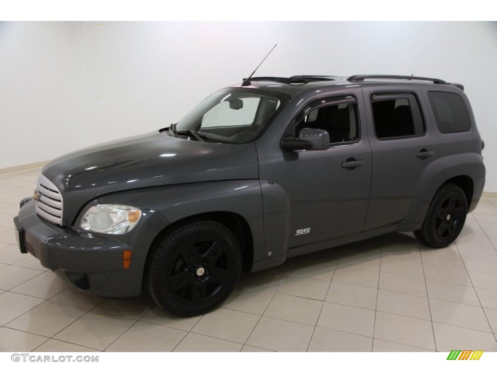 2008 HHR LT - Dark Gray Metallic / Ebony Black photo #3
