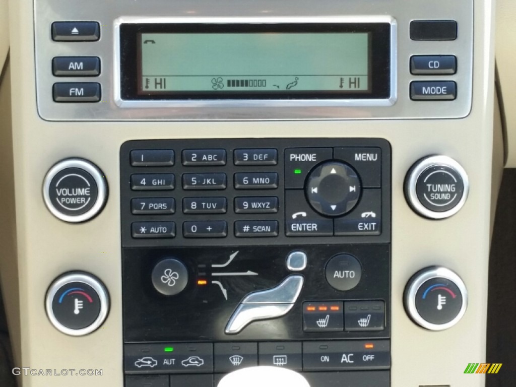 2010 XC70 3.2 AWD - Caspian Blue Metallic / Sandstone photo #18