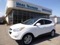Cotton White 2013 Hyundai Tucson Limited AWD