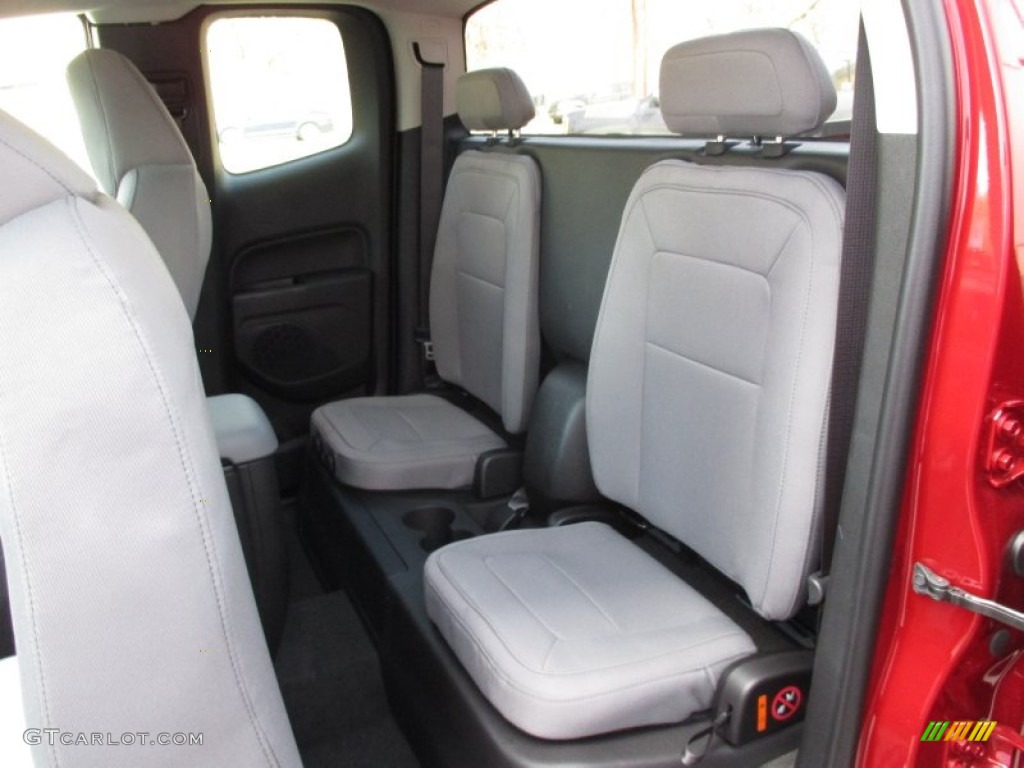 Jet Black/Dark Ash Interior 2015 Chevrolet Colorado WT Extended Cab 4WD Photo #102447779
