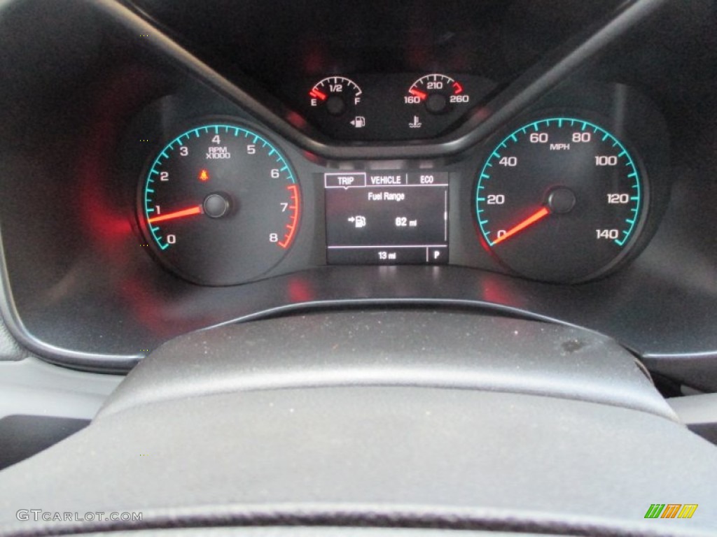 2015 Chevrolet Colorado WT Extended Cab 4WD Gauges Photos