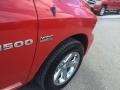 2012 Flame Red Dodge Ram 1500 Express Regular Cab 4x4  photo #33