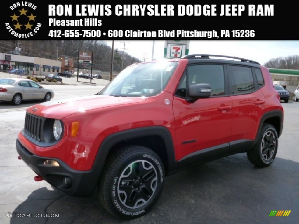 Colorado Red Jeep Renegade